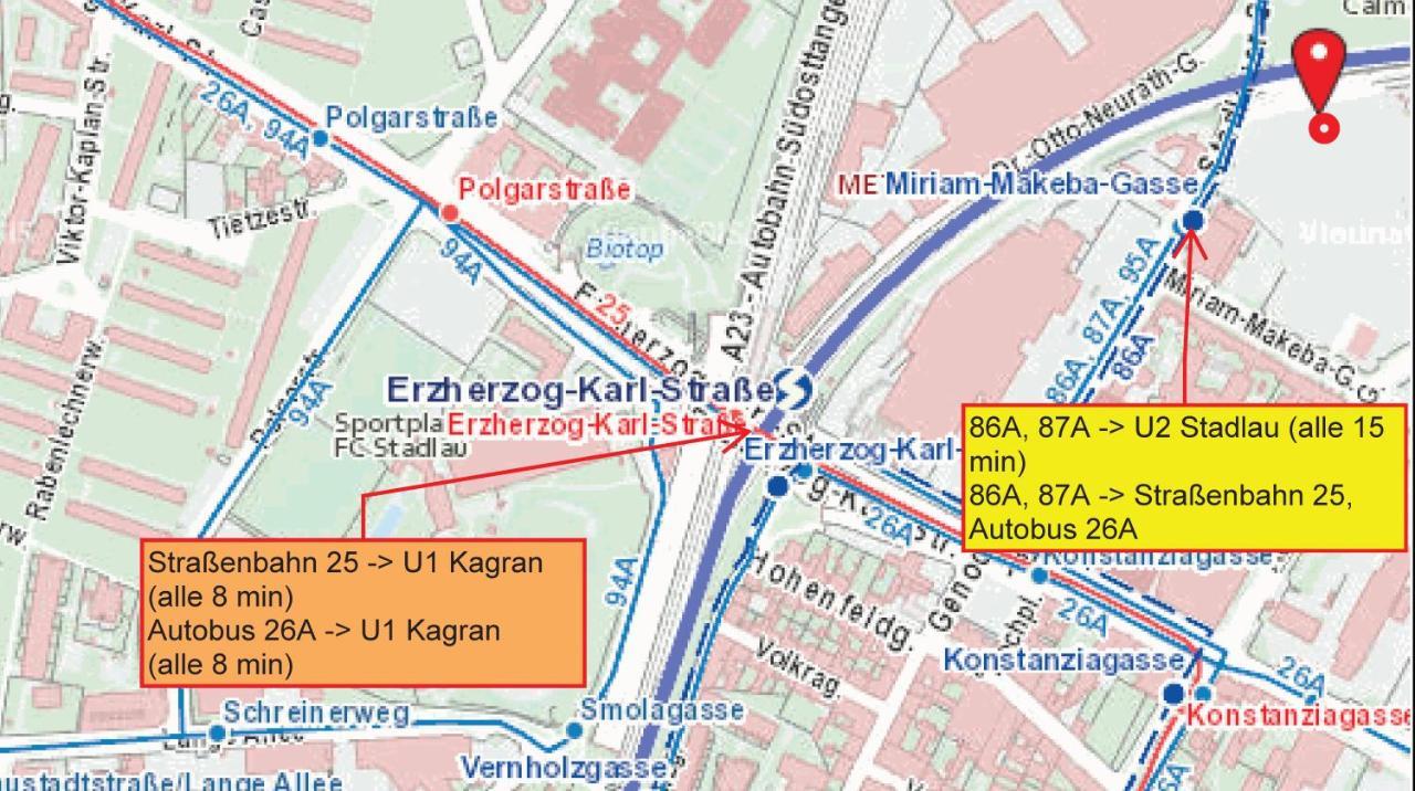 Neubau Wohnung Stadlau فيينا المظهر الخارجي الصورة